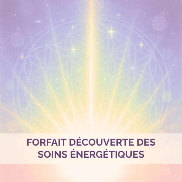 Forfait découverte des soins énergétiques : soin en cabinet, à distance et par boule de Chi