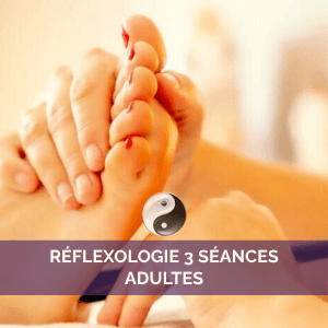 Massage de réflexologie des pieds – forfait de 3 séances pour adultes et seniors à Décines